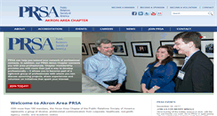 Desktop Screenshot of akronprsa.org